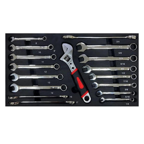 Campfun Set 439 Pezzi – Cassetta Attrezzi Meccanici 4 Livelli con Cricchetto, Pinze e 3 Cassetti, Kit Completo per Casa e Officina