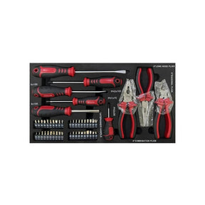 Campfun Set 439 Pezzi – Cassetta Attrezzi Meccanici 4 Livelli con Cricchetto, Pinze e 3 Cassetti, Kit Completo per Casa e Officina
