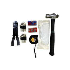 Campfun Set 439 Pezzi – Cassetta Attrezzi Meccanici 4 Livelli con Cricchetto, Pinze e 3 Cassetti, Kit Completo per Casa e Officina