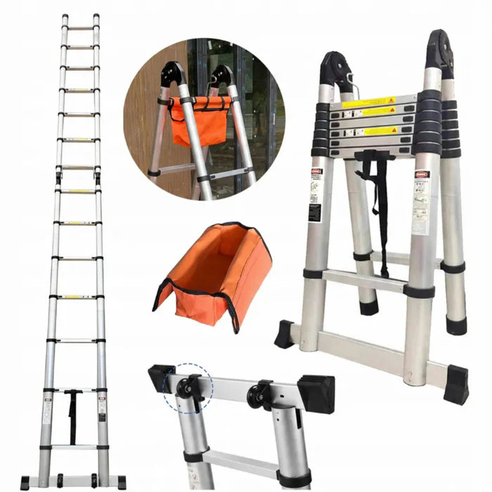 Scala Telescopica 5M in Alluminio