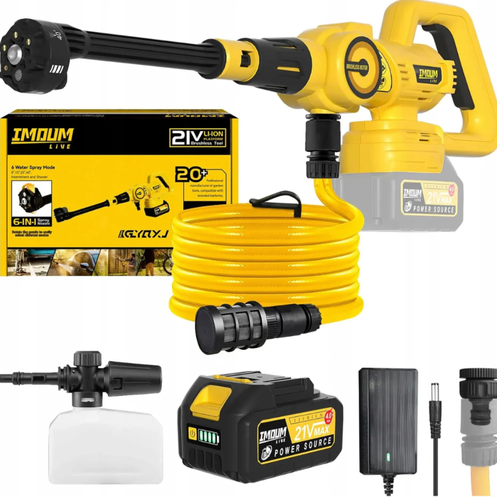 Idropulitrice a batteria 4Ah 21V