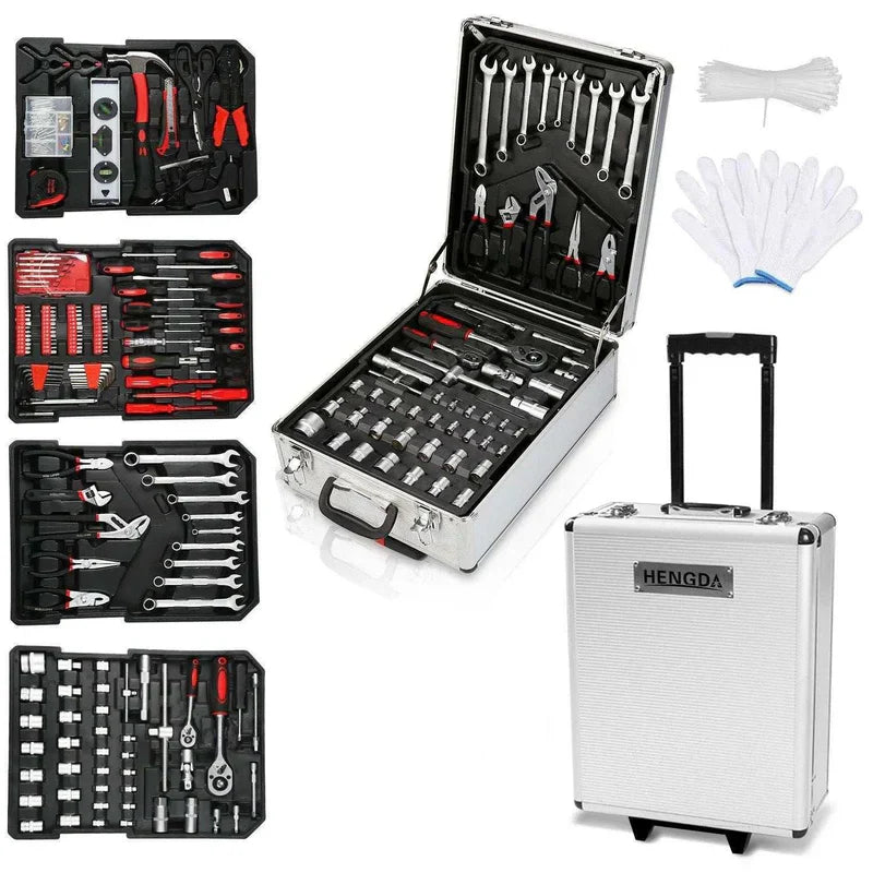 Set Attrezzi 1031pz con Valigetta a Ruote